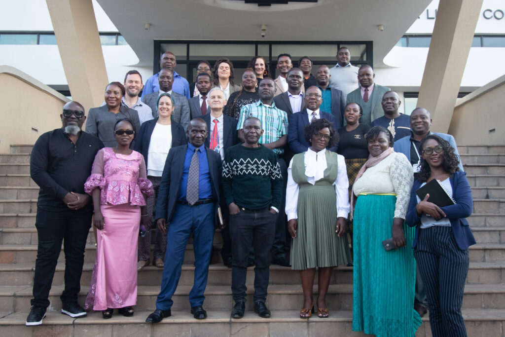 Attendees from the dissemination event.